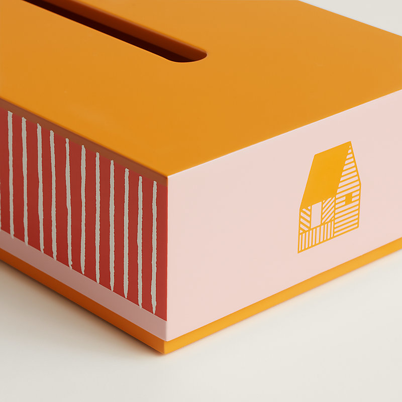 Les Cabanes tissue box | Hermès Mainland China